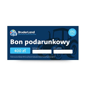 Bon podarunkowy o wartości 400 zł