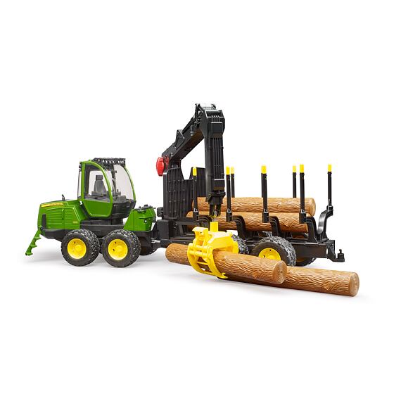 Ciągnik leśny John Deere 1210E - Bruder 2133