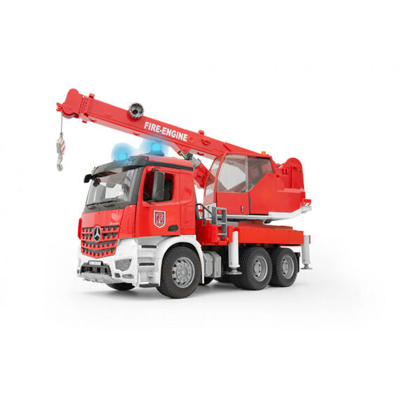 Dźwig pożarniczy MB Arocs - Bruder 3675