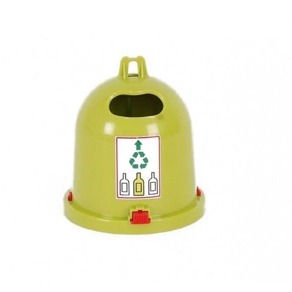 Kontener na śmieci segregowane żółty - Bruder 43754