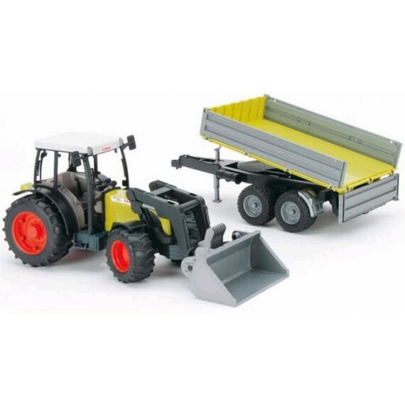 Claas Nectis 267F + ładowacz czołowy + wywrotka - Bruder 1998