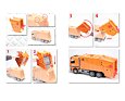 Klapa tylna do śmieciarki Scania - Bruder 42627