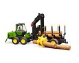 Lesnický traktor John Deere 1210E - Bruder 2133