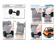 Oś tylna do Jeep Cross Country - Bruder 42539