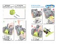Uchwyt narzędziowy do Claas Jaguar 980 - Bruder 44144