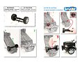 Oś przednia do samochodu policyjnego RAM - Bruder 43510